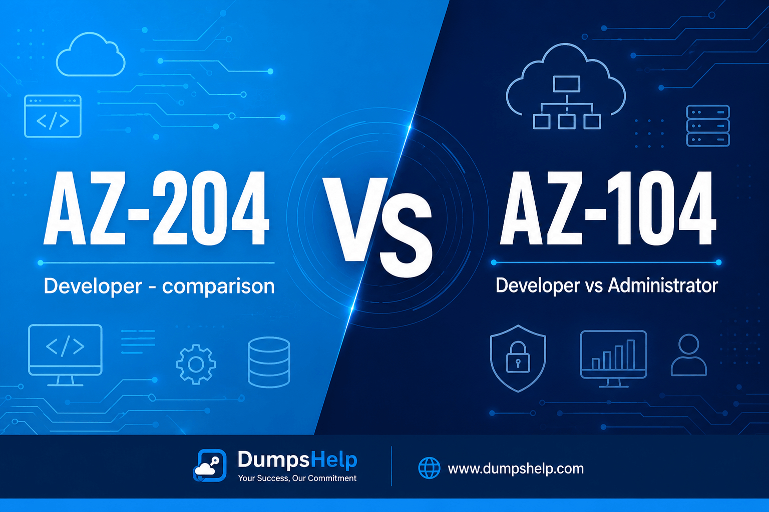 AZ-104 vs AZ-204