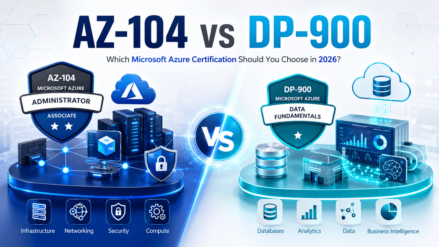 AZ-104 vs DP-900: Which Azure Certification is Best in 2026?